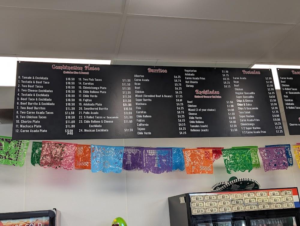 Don Alberto Mexican Food Menu image 2