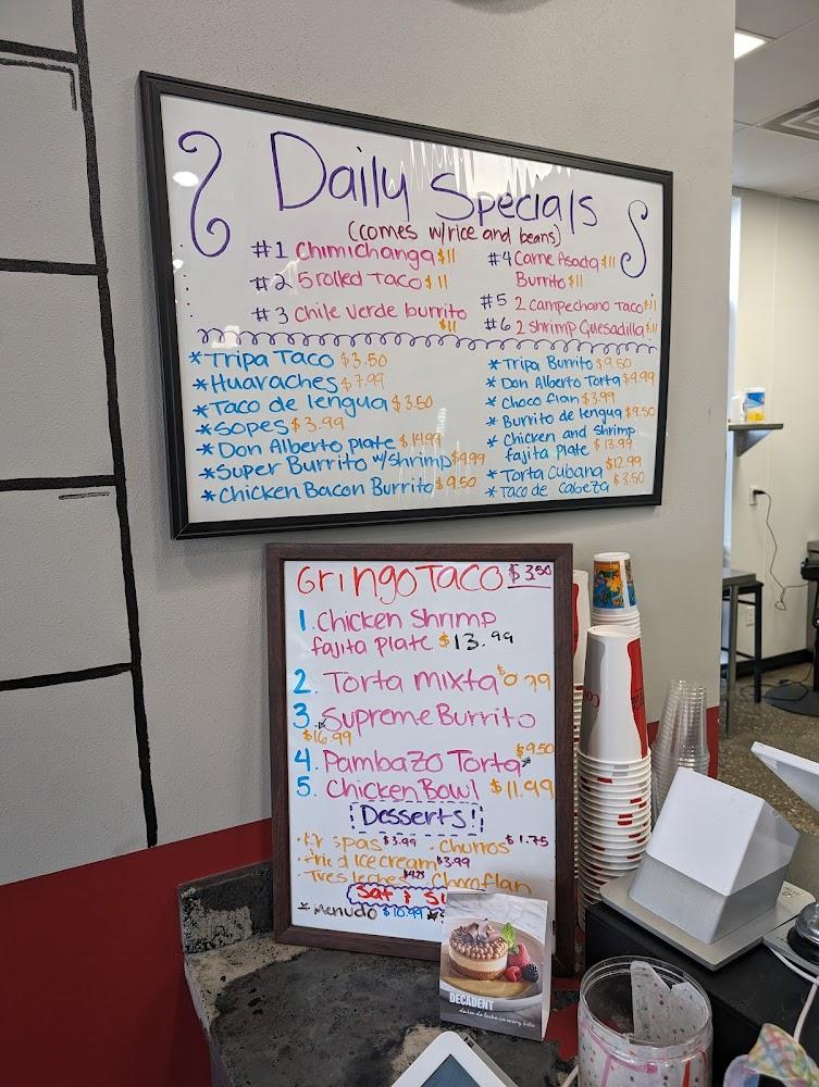 Don Alberto Mexican Food Menu image 3