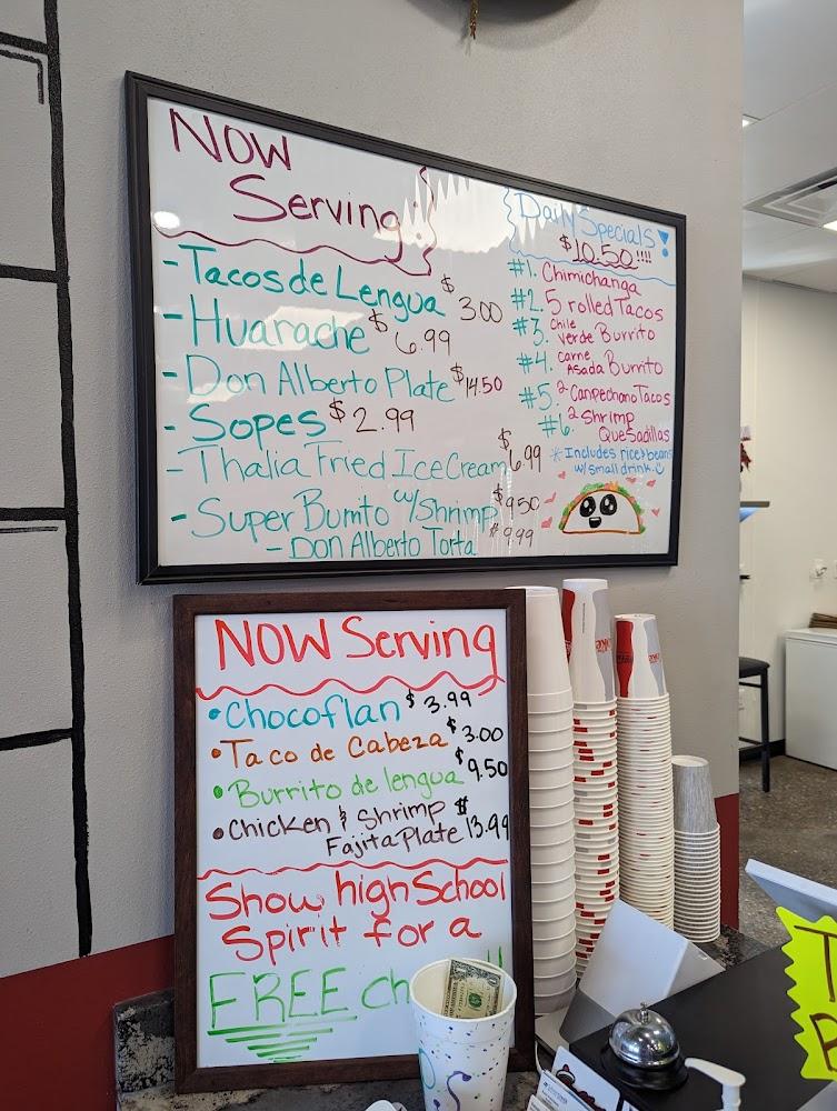 Don Alberto Mexican Food Menu image 4